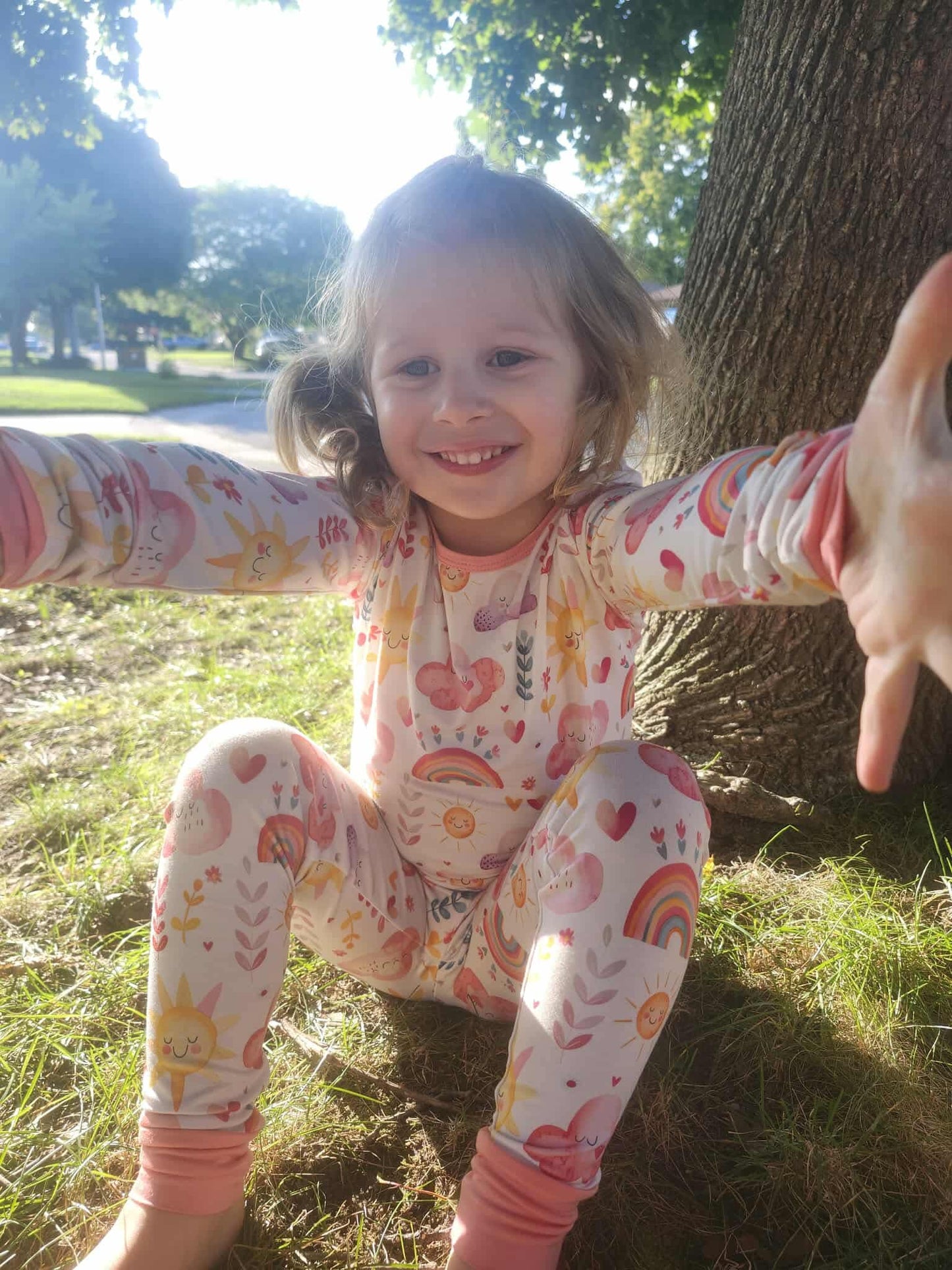 LOVE YOU TO THE RAINBOW Two Piece Set