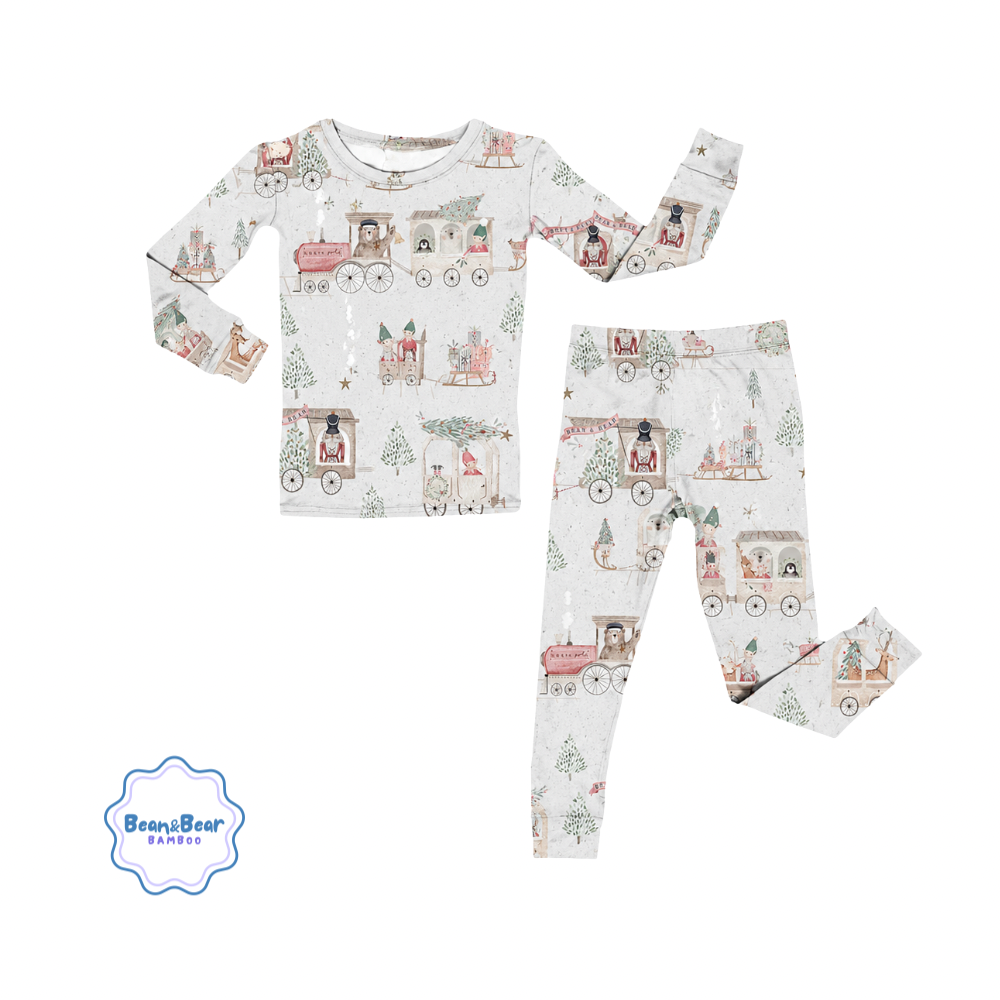 A Beary Merry Express Two Piece PJs (PREORDER)