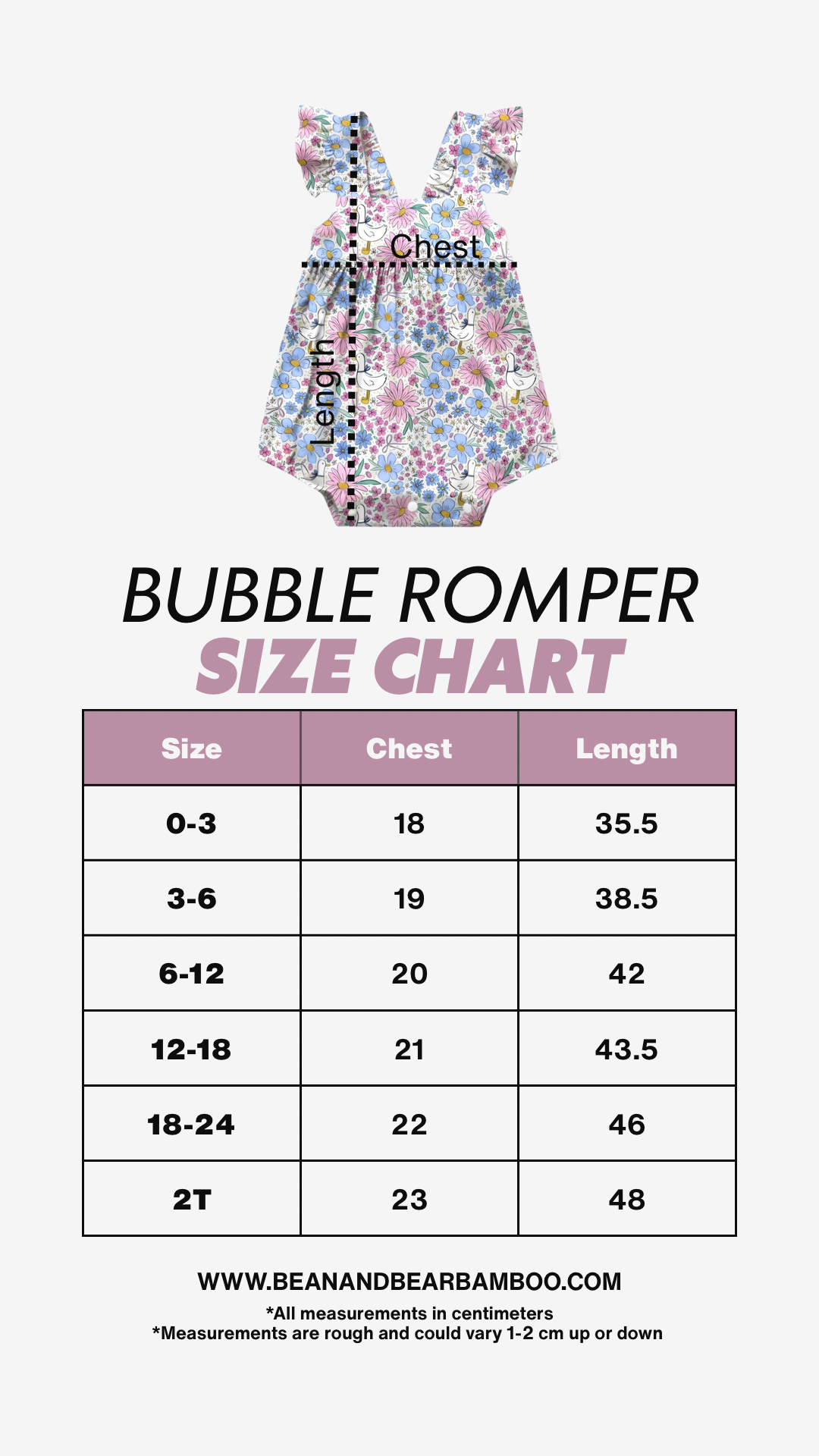 Garden Geese Bubble Romper