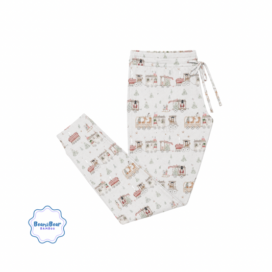 A Beary Merry Express Adult Joggers (PREORDER)