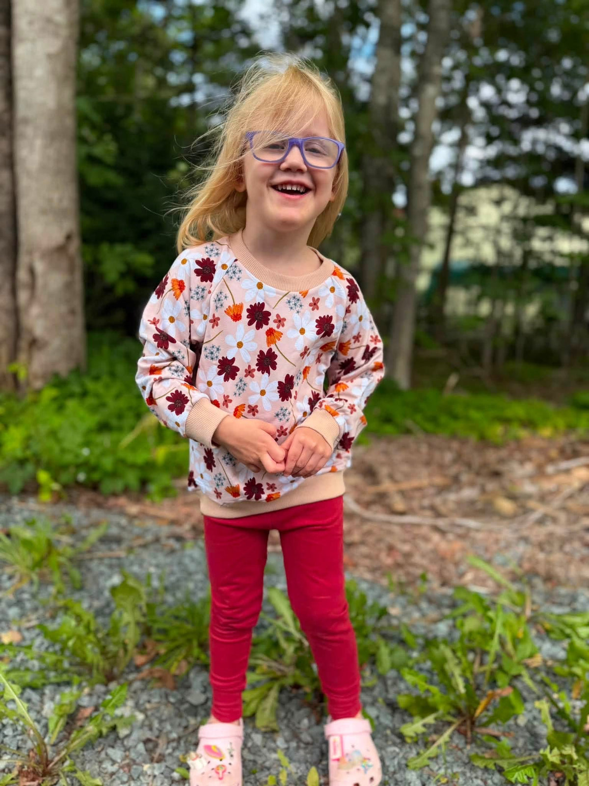 Blush Meadow Crew & Legging Set