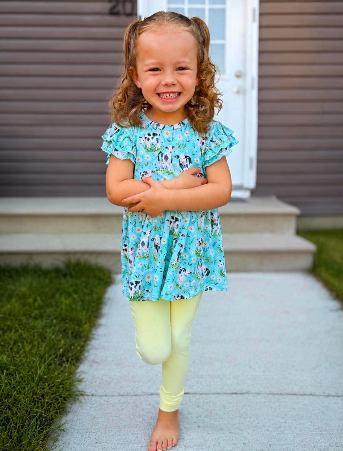 HAPPY HOOVES Peplum Set