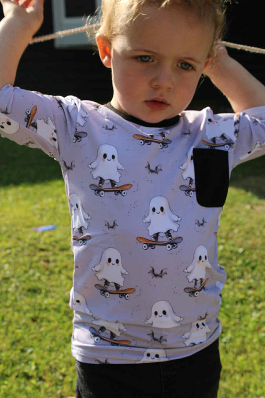 Boo Crew Pocket T