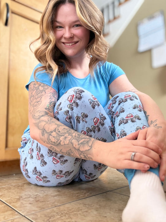 Big Trucks Adult Jogger Sets