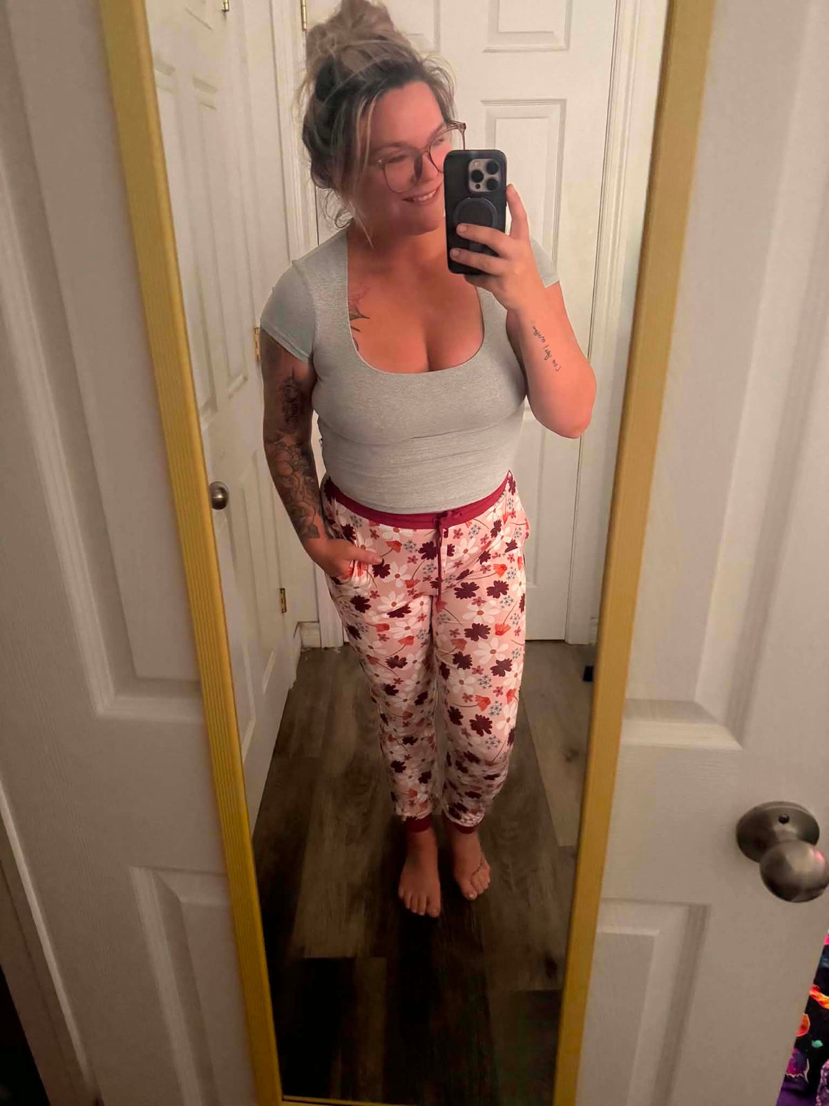 Blush Meadow Adult Joggers